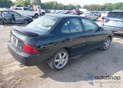 2005 Nissan Sentra Se-R Spec V из США, поврежденный, VIN 3N1AB51D95L525830